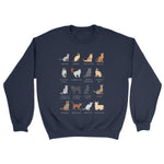 Cute Cat Breeds Sweatshirt - Pawsome Couture