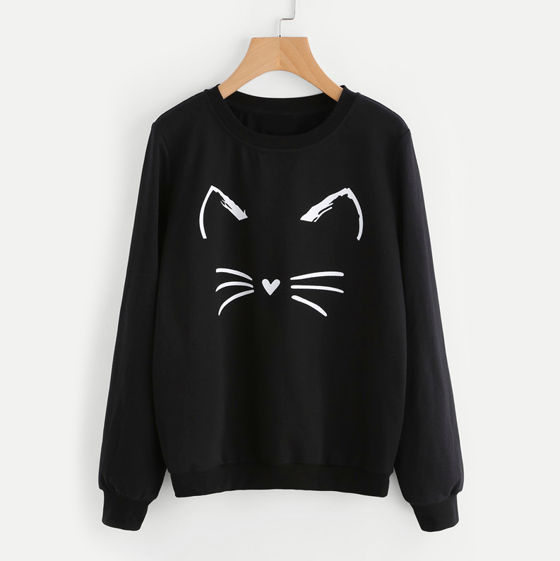 Cute Kitty Sweatshirt - Pawsome Couture