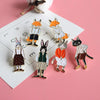 Dapper Animals Pin Set (6 Piece set) - Pawsome Couture