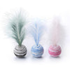 Fancy Feather Ball Cat Toys - Pawsome Couture