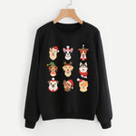 Festive Dogs Xmas Sweatshirt