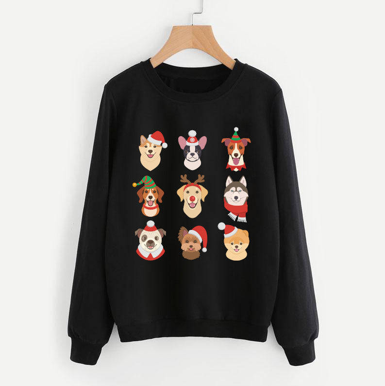 Festive Dogs Xmas Sweatshirt