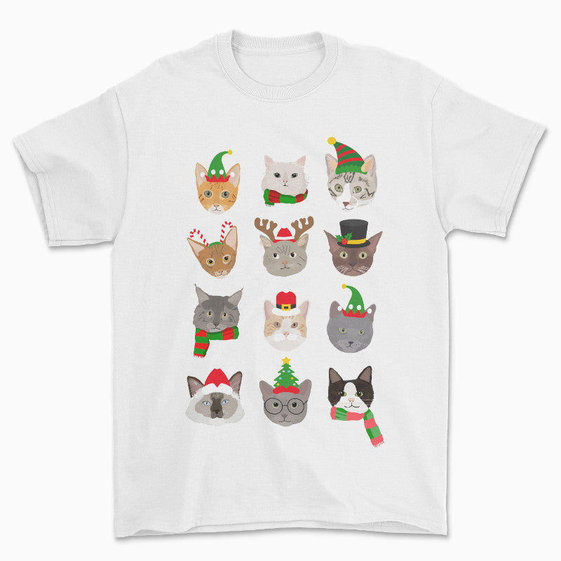 Festive Cats Xmas T-Shirt