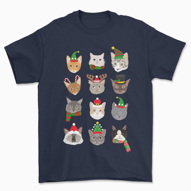 Festive Cats Xmas T-Shirt