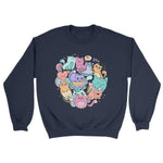 Graffiti Cats Sweatshirt - Pawsome Couture