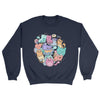 Graffiti Cats Sweatshirt - Pawsome Couture