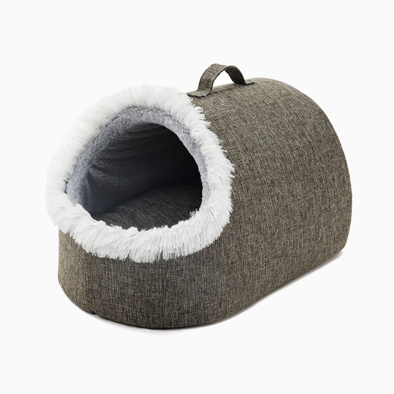 Gray Minimal Cara Cat Cave