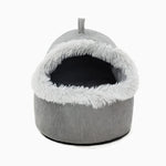 Gray Suede Cara Cat Cave