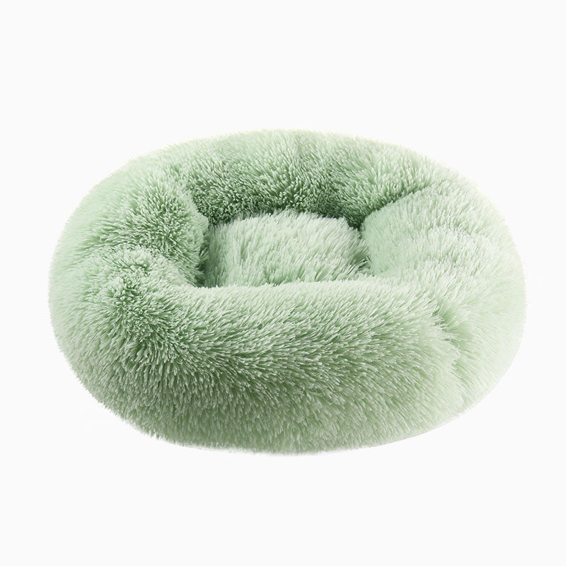 Light Green Calming Pet Bed