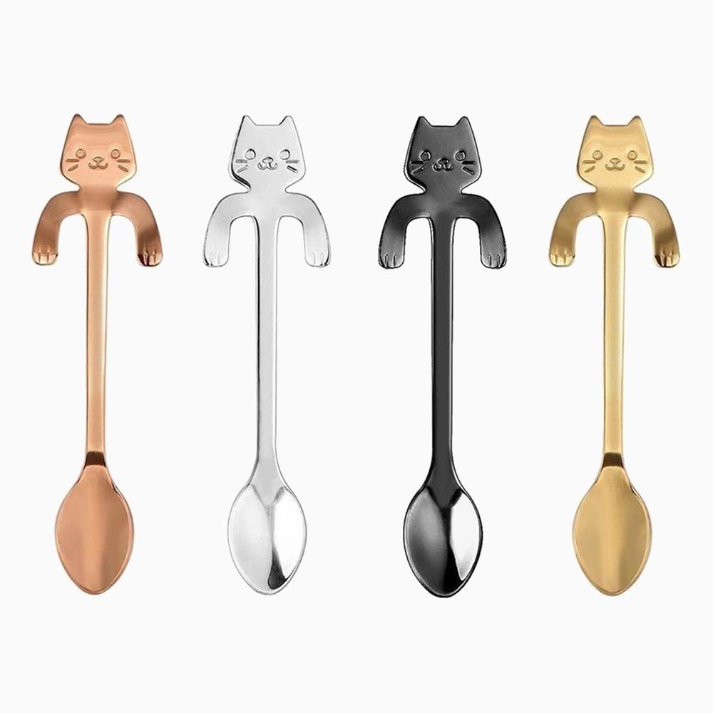 Hugging Kitty Spoons - Pawsome Couture