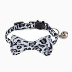 Leopard Print Bowtie Breakaway Collar