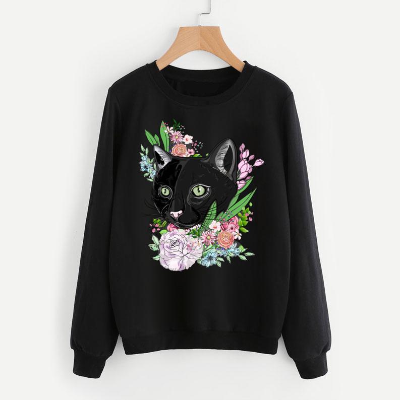 Love Black Cats Sweatshirt - Pawsome Couture