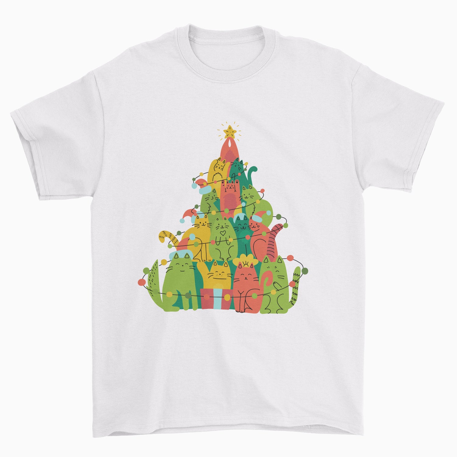Meowy & Bright Cats T-Shirt