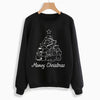 Meowy Xmas Tree Sweatshirt