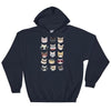 Multi Cat Hoodie - Pawsome Couture
