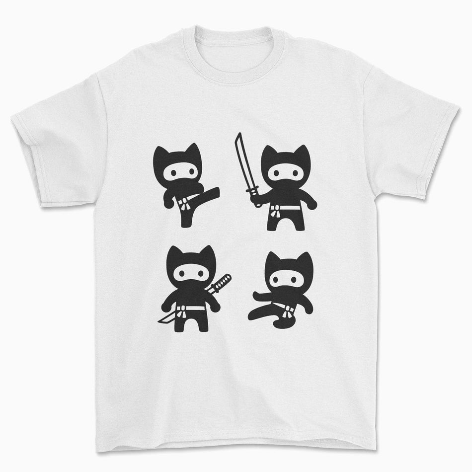 Ninja Cats T-Shirt - Pawsome Couture