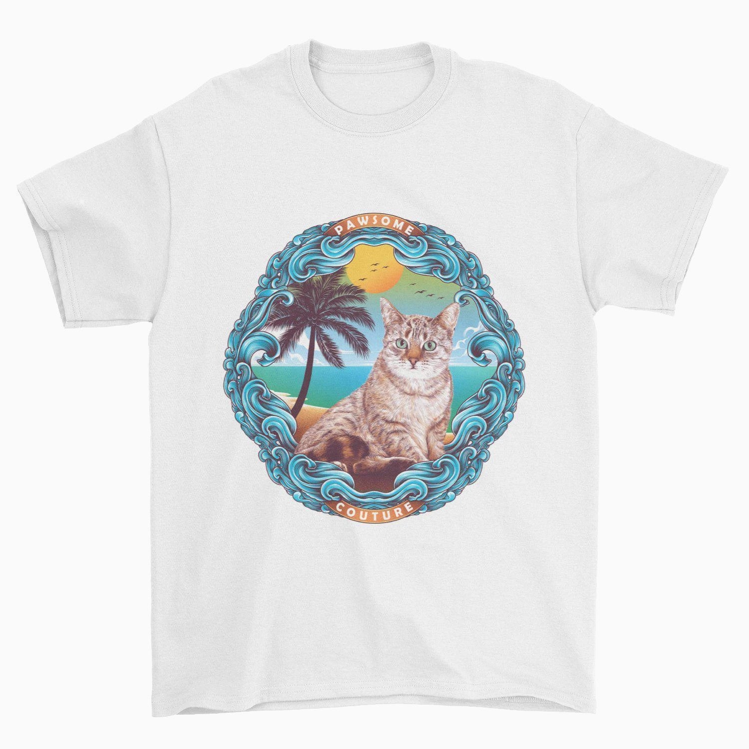 Pawsome Summer Vibes T-Shirt - Pawsome Couture