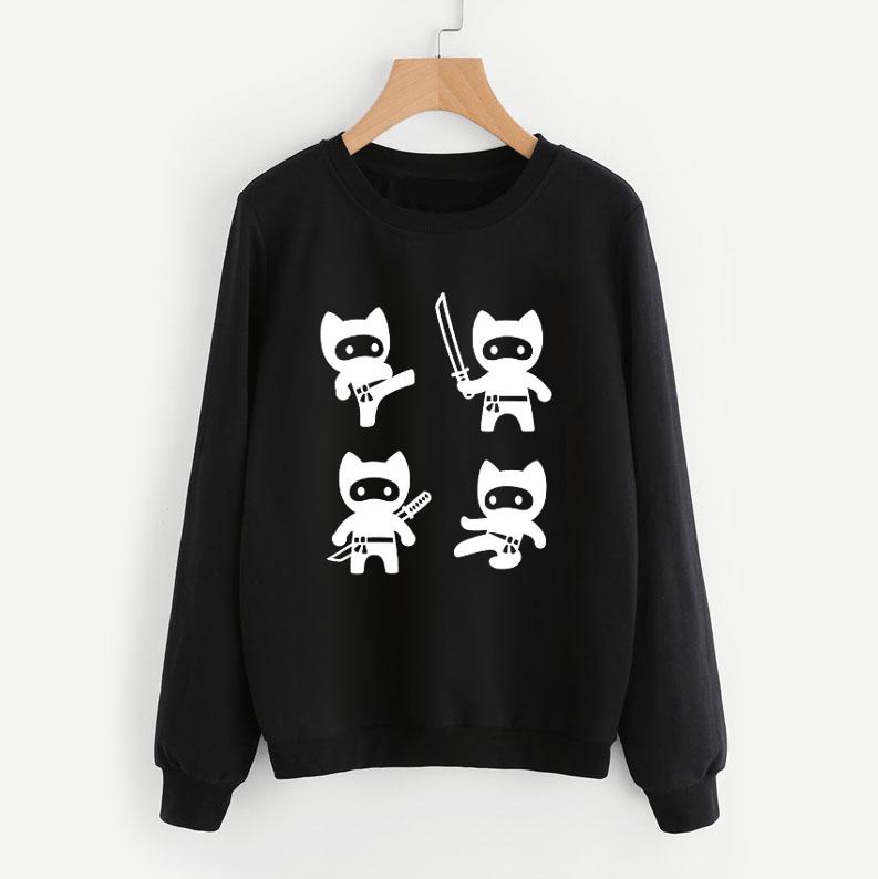 Ninja Cats Sweatshirt - Pawsome Couture