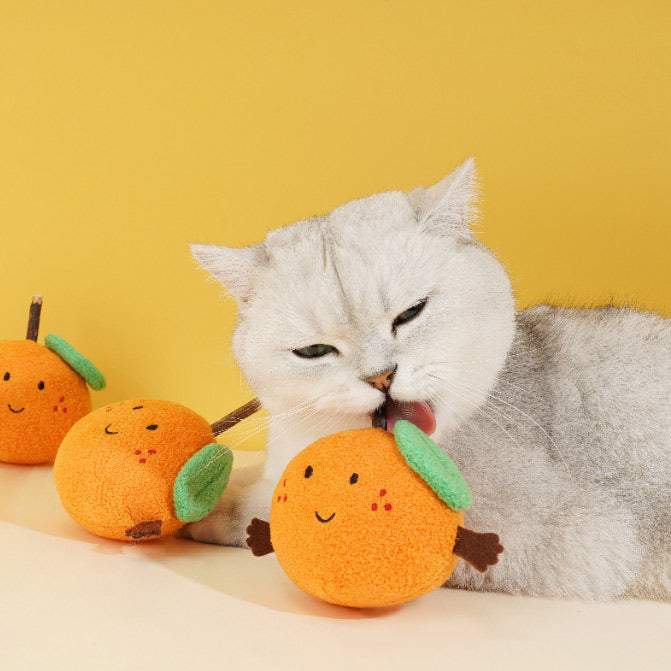 Orange Catnip Toys