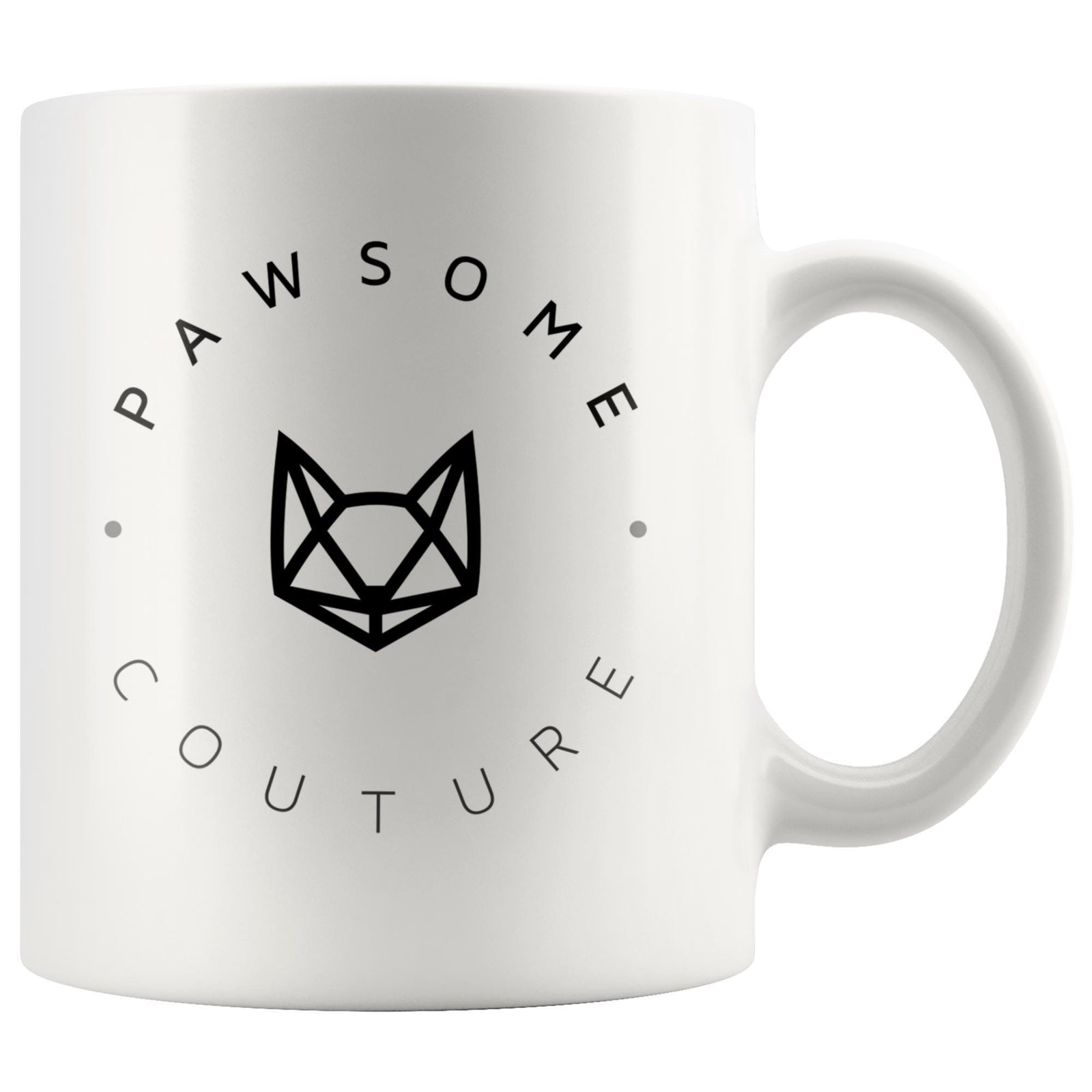 Pawsome Couture White Mug - Pawsome Couture