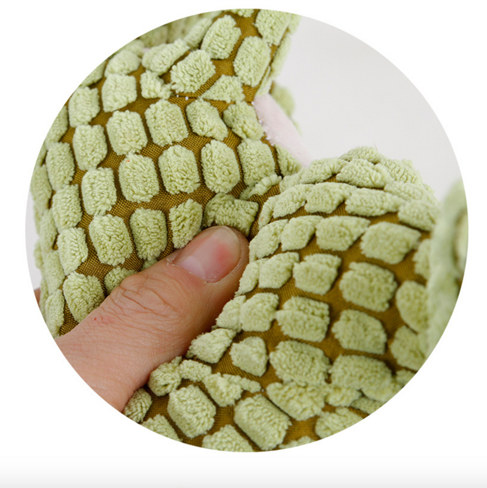 Plush Dino Dog Toy - Pawsome Couture