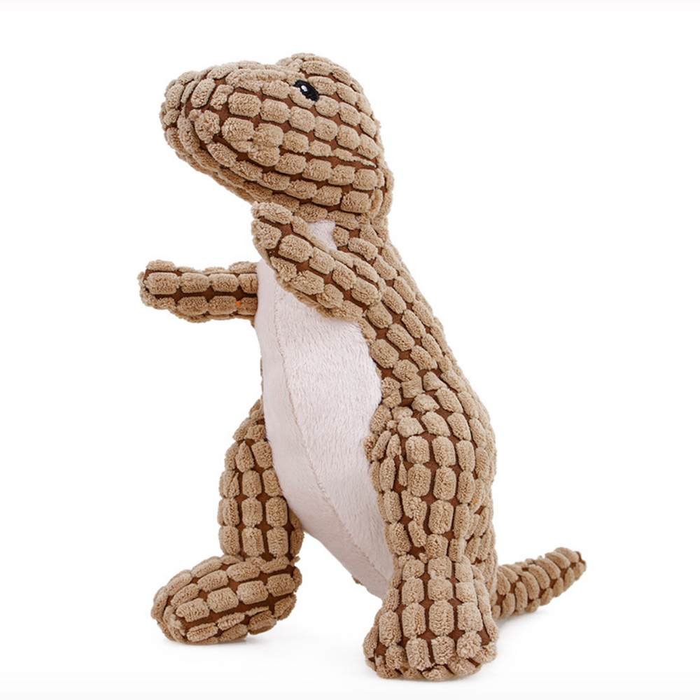 Plush Dino Dog Toy - Pawsome Couture