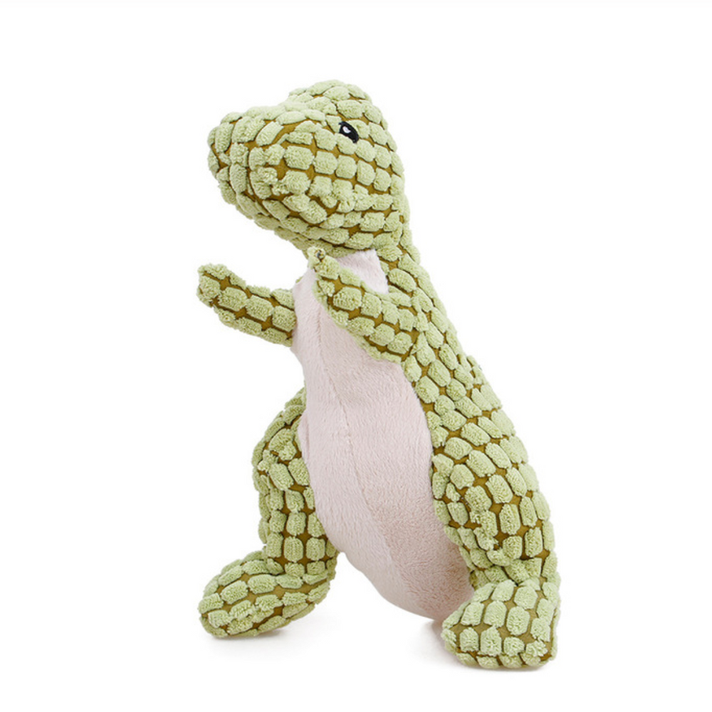 Plush Dino Dog Toy - Pawsome Couture