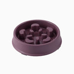 Round Slow Feeder Pet Bowl