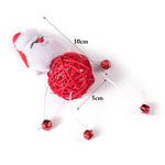 Christmas Bell Rattan Toys