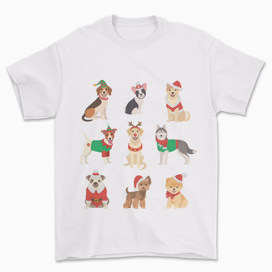 Santa Paws Dogs T-Shirt