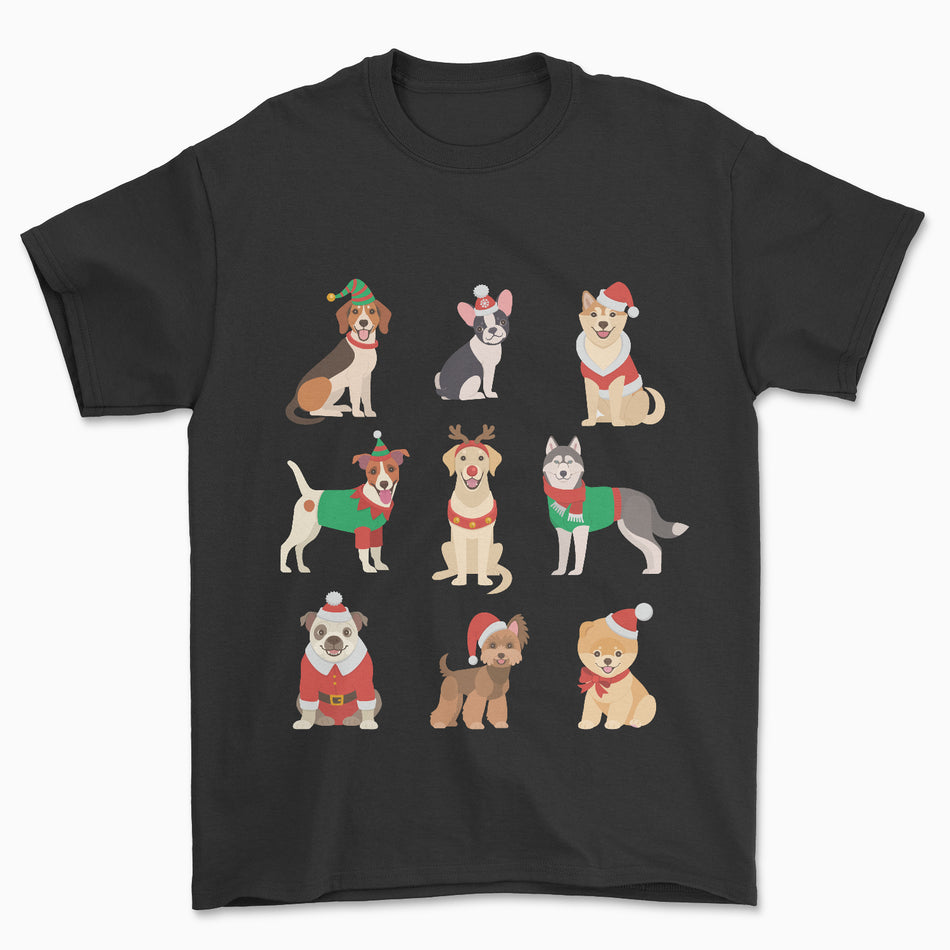 Santa Paws Dogs T-Shirt