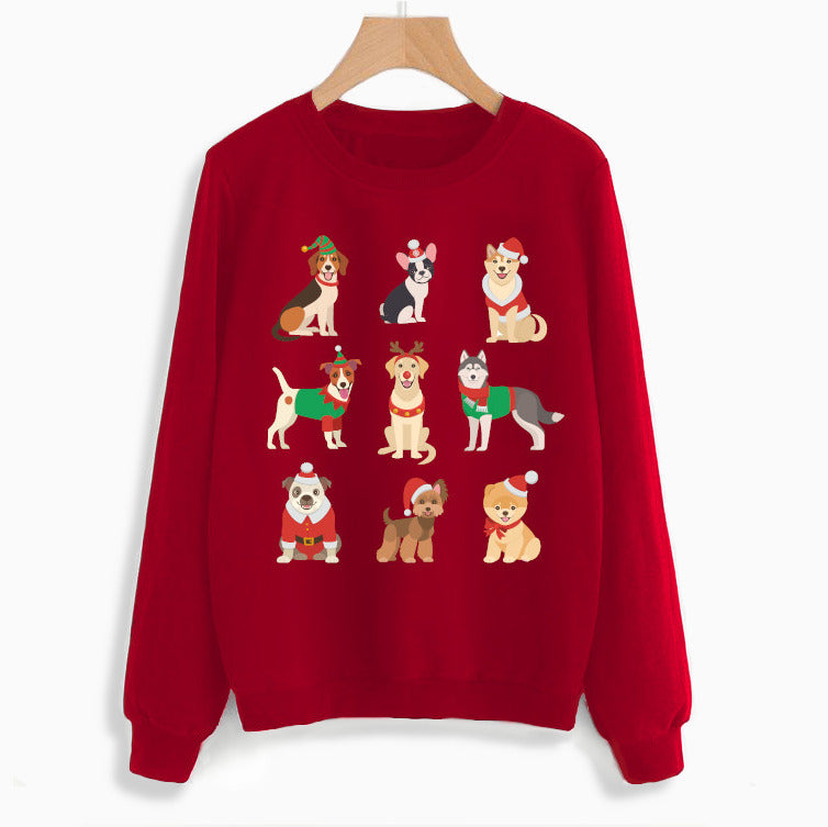 Santa Paws Dogs Xmas Sweatshirt