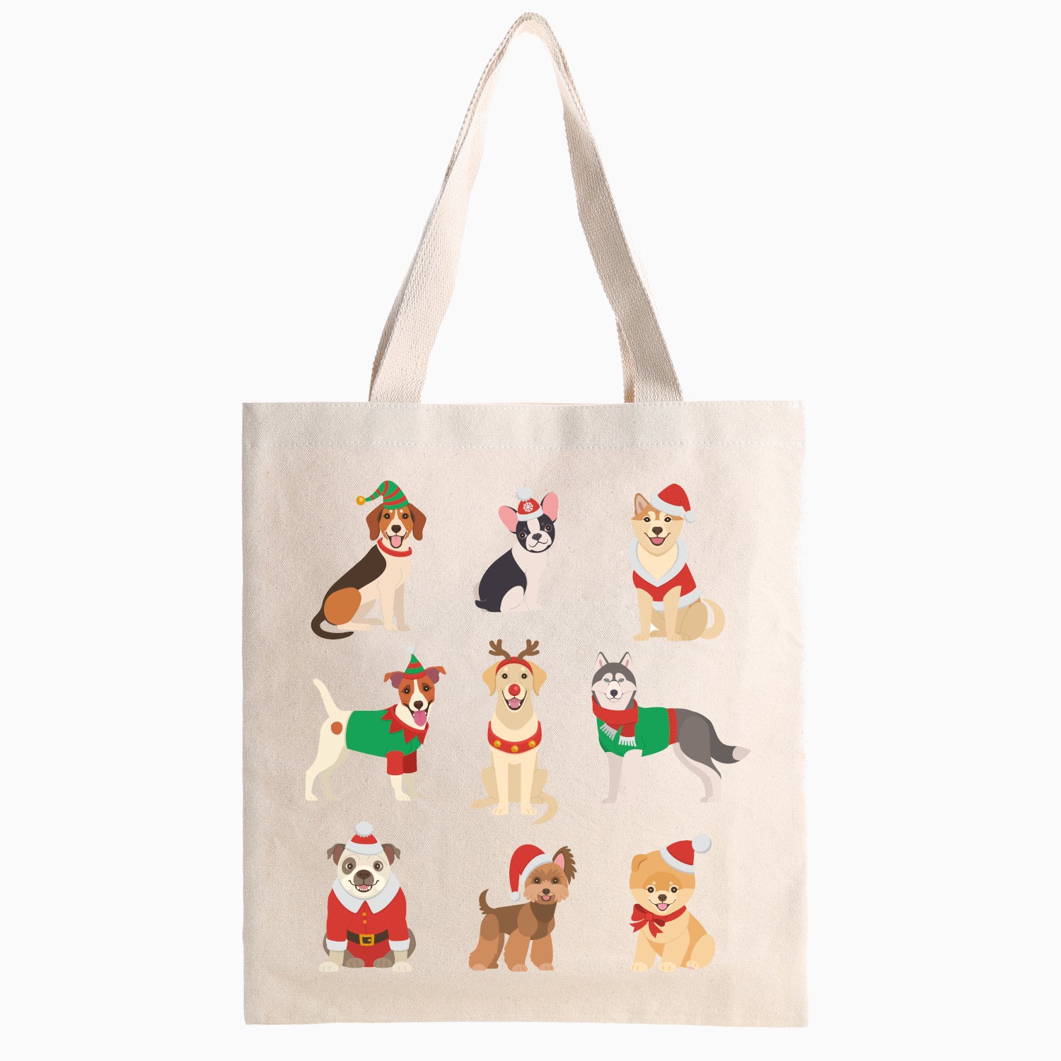 Santa Paws Tote Bag