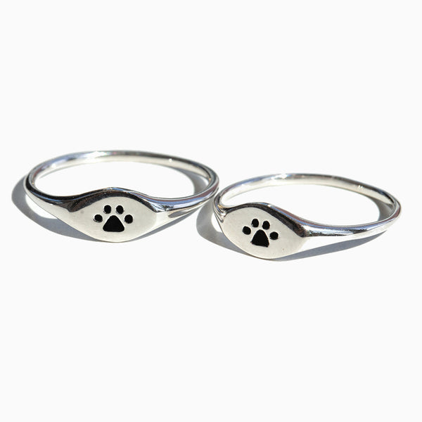 Amazon.com: LGSY 925 Sterling Silver Dog Paw Rings for Women Jewelry Gift:  Clothing, Shoes & Jewelry