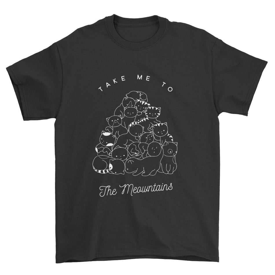 Take Me To The Meowntains T-Shirt - Pawsome Couture
