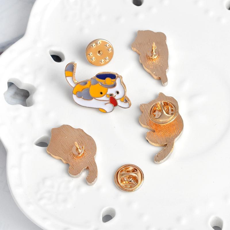 Tumbling Cat Pins (4 Piece set) - Pawsome Couture